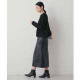 ミドルゲージケーブルニットプルオーバー | AMERICAN HOLIC | 詳細画像25