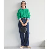 ミドルゲージケーブルニットプルオーバー | AMERICAN HOLIC | 詳細画像30