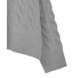 ミドルゲージケーブルニットプルオーバー | AMERICAN HOLIC | 詳細画像46