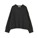 ミドルゲージケーブルニットプルオーバー | AMERICAN HOLIC | 詳細画像52