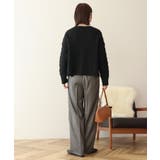 ミドルゲージケーブルニットプルオーバー | AMERICAN HOLIC | 詳細画像6