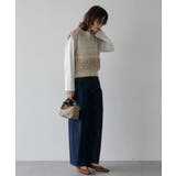 ループミックスニットベスト | AMERICAN HOLIC | 詳細画像4