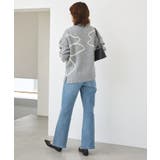 ニュアンスライン柄ニットプルオーバー | AMERICAN HOLIC | 詳細画像23