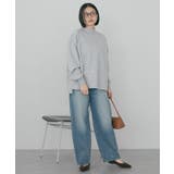 ハイネックリブポンチプルオーバー | AMERICAN HOLIC | 詳細画像16