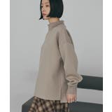 ハイネックリブポンチプルオーバー | AMERICAN HOLIC | 詳細画像2