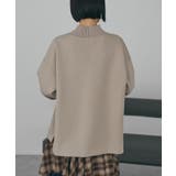 ハイネックリブポンチプルオーバー | AMERICAN HOLIC | 詳細画像3