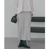 バイパチリブニットタイトスカート＜静電気軽減＞ | AMERICAN HOLIC | 詳細画像2 