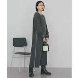 スムース起毛ボックスシルエットワンピース | AMERICAN HOLIC | 詳細画像12 