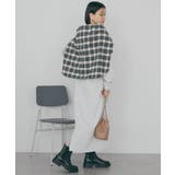 スムース起毛ボックスシルエットワンピース | AMERICAN HOLIC | 詳細画像3 