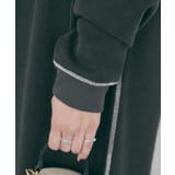 スムース起毛ボックスシルエットワンピース | AMERICAN HOLIC | 詳細画像5 