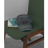 刺繍ロゴピグメントキャップ | AMERICAN HOLIC | 詳細画像6