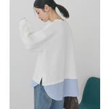 シャツテールドッキングプルオーバー | AMERICAN HOLIC | 詳細画像17 