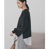 シャツテールドッキングプルオーバー | AMERICAN HOLIC | 詳細画像3 