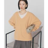 Vネックスムース起毛プルオーバー | AMERICAN HOLIC | 詳細画像22