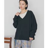 Vネックスムース起毛プルオーバー | AMERICAN HOLIC | 詳細画像8