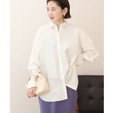 ストライプアイボリー | 【マルチ機能】ベーシックシャツ | AMERICAN HOLIC