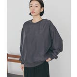 オーガンジーレイヤードスウェットプルオーバー | AMERICAN HOLIC | 詳細画像1 