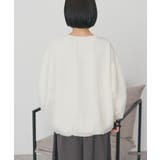 オーガンジーレイヤードスウェットプルオーバー | AMERICAN HOLIC | 詳細画像12 