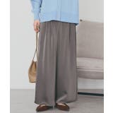 サテンリラックスイージーパンツ | AMERICAN HOLIC | 詳細画像1 