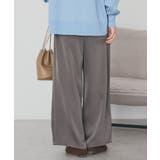 サテンリラックスイージーパンツ | AMERICAN HOLIC | 詳細画像4 