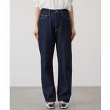 ワンウォッシュ | ルーズストレートデニムパンツ | AMERICAN HOLIC