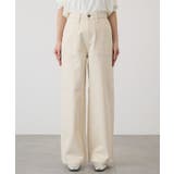 ホワイト | ベイカーデニムパンツ | AMERICAN HOLIC