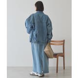 ロング丈デニムジャケット | AMERICAN HOLIC | 詳細画像11 