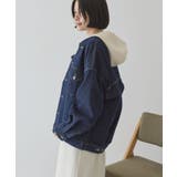 ロング丈デニムジャケット | AMERICAN HOLIC | 詳細画像14 