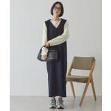 スキッパーポンチパーカーワンピース | AMERICAN HOLIC | 詳細画像10 