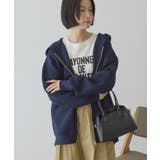 ダークネイビー | ポンチZIPパーカー | AMERICAN HOLIC