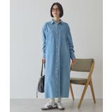 デニムシャツワンピース | AMERICAN HOLIC | 詳細画像5 