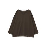 Vネック裾異素材ポンチプルオーバー | AMERICAN HOLIC | 詳細画像21