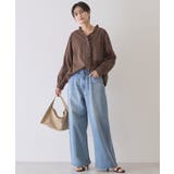 フリルVネックブラウス | AMERICAN HOLIC | 詳細画像13 