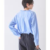 フリルVネックブラウス | AMERICAN HOLIC | 詳細画像4 