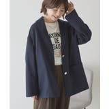 ネイビー | オーバーサイズテーラージャケット | AMERICAN HOLIC