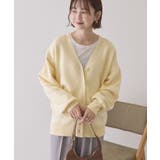 Vネックニットカーディガン | AMERICAN HOLIC | 詳細画像16 