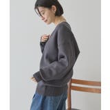 Vネックニットカーディガン | AMERICAN HOLIC | 詳細画像23 