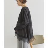 スカラップレースプルオーバー | AMERICAN HOLIC | 詳細画像3 