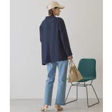 リネンライクオーバーサイズジャケット | AMERICAN HOLIC | 詳細画像13