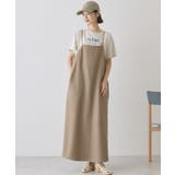 リネンライクIラインキャミワンピース | AMERICAN HOLIC | 詳細画像1 