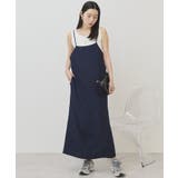 リネンライクIラインキャミワンピース | AMERICAN HOLIC | 詳細画像5 