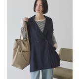 【花粉防止加工】サイドスリットベスト | AMERICAN HOLIC | 詳細画像2