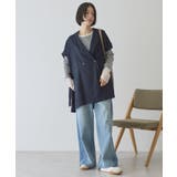 【花粉防止加工】サイドスリットベスト | AMERICAN HOLIC | 詳細画像5