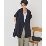 【花粉防止加工】サイドスリットベスト | AMERICAN HOLIC | 詳細画像2