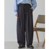 ブラック | ナイロンドロストタックパンツ | AMERICAN HOLIC