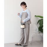 リネンライクビスチェサロペット | AMERICAN HOLIC | 詳細画像2 