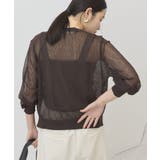 シアーリブニットカーディガン | AMERICAN HOLIC | 詳細画像13 