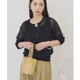 シアーリブニットカーディガン | AMERICAN HOLIC | 詳細画像19 
