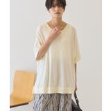 【前後2WAY・接触冷感】ポンチョニット | AMERICAN HOLIC | 詳細画像2 