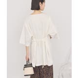 【接触冷感・2WAY】バックタックチュニック | AMERICAN HOLIC | 詳細画像32 